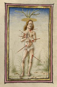 Il martirio di San Sebastiano da Taddeo Crivelli